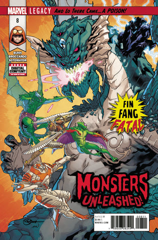 Monsters Unleashed #8 Leg