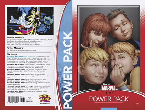 Power Pack #63 Christopher Trading Card Variant Leg