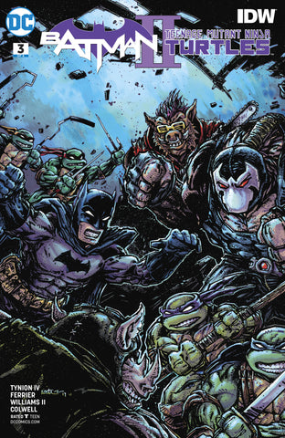 Batman Teenage Mutant Ninja Turtles Ii #3 (of 6) Variant Ed
