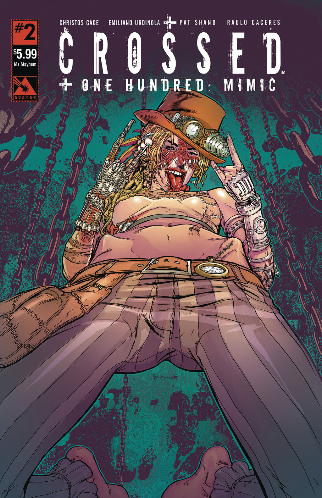 Crossed Plus 100 Mimic #2 Ms Mayhem