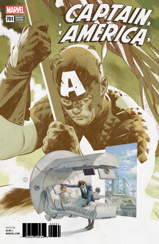 Captain America #701 Tedesco Connecting Var
