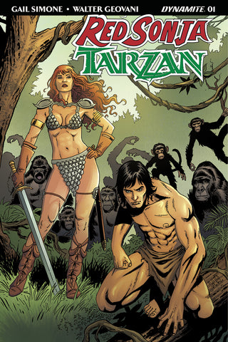 Red Sonja Tarzan #1 Cvr D Geovani