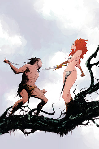 Red Sonja Tarzan #1 Cvr F 10 Copy Lee Virgin Incv (Net)