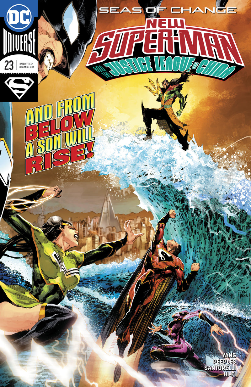 New Super Man & The Justice League of China