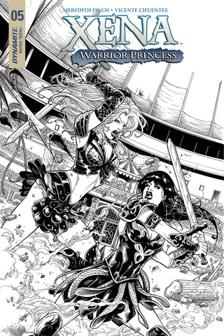 Xena #5 (of 5) Cvr D 20 Copy Cifuentes B&W Incv (Net)