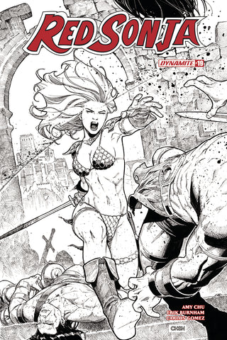 Red Sonja #19 Cvr G 20 Copy Chen B&W Incv (Net)