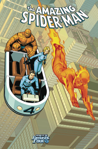 Amazing Spider-Man #4 Sprouse Return of Fantastic Four Var