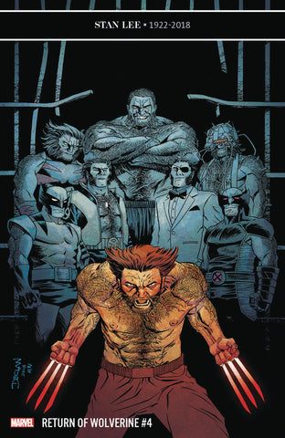 Return of Wolverine #4 (of 5) Shalvey Var