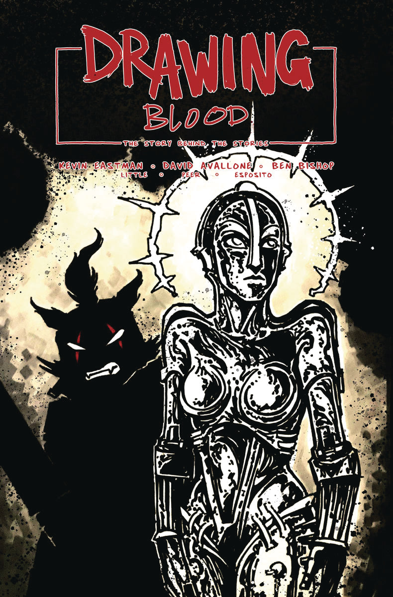 Drawing Blood Spilled Ink
