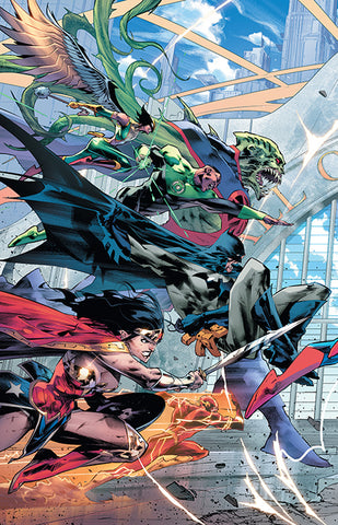 Justice League #20 Left Variant Ed