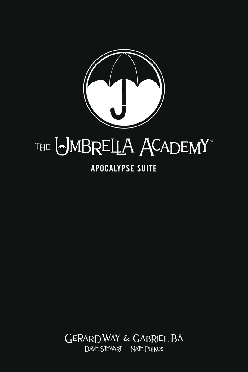 Umbrella Academy Library Edition HC Vol 01 Apocalypse Suite