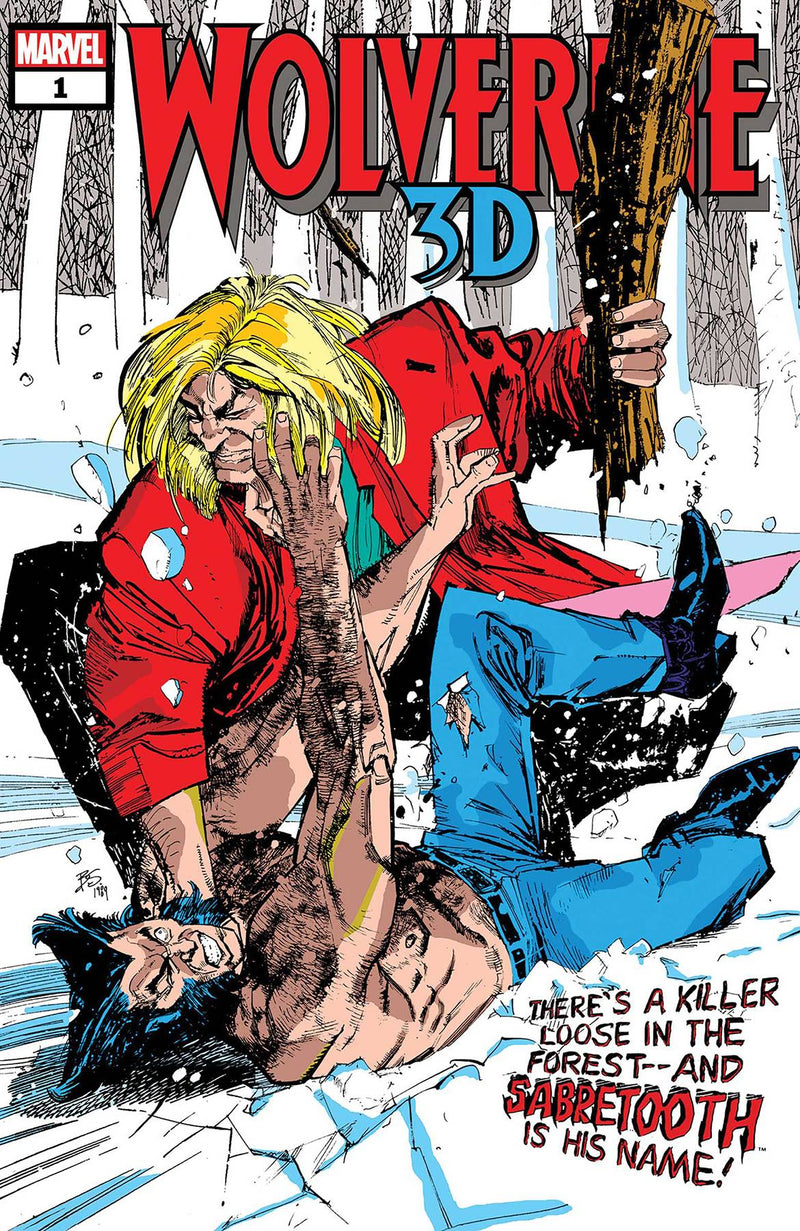 Wolverine Vs Sabretooth 3D
