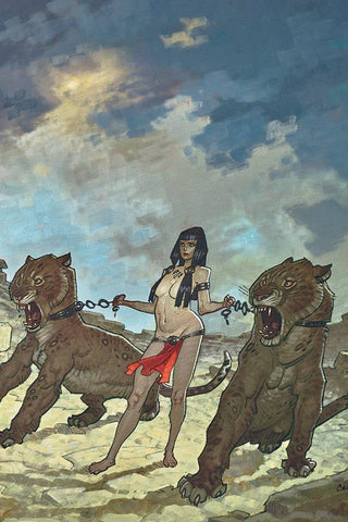 Cimmerian Red Nails #1 Cvr D Cassegrain Wraparound