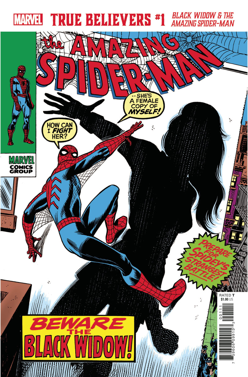 True Believers Black Widow & Amazing Spider-Man