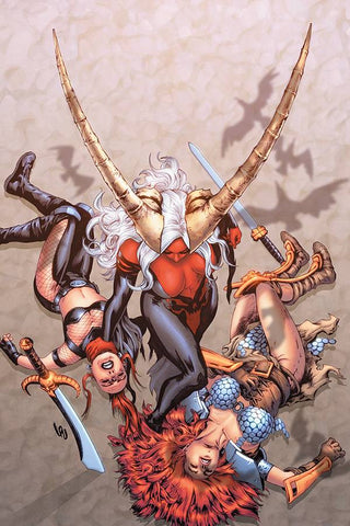 Red Sonja Age of Chaos #2 25 Copy Lau Virgin Foc Incv