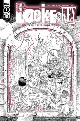 Locke & Key In Pale Battalions Go #1 (of 3) 25 Copy Incv Rod