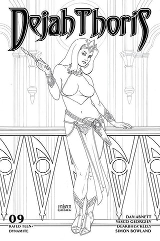 Dejah Thoris (2019) #9 20 Copy Linsner B&W Incv