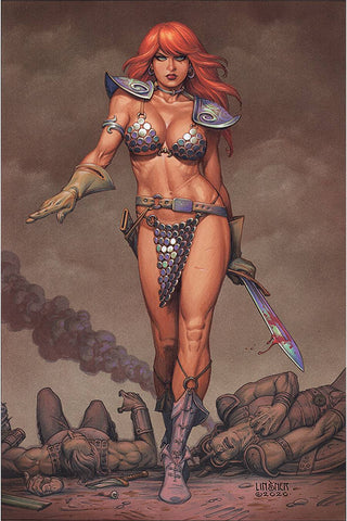 Red Sonja #20 Linsner Ltd Virgin Cvr