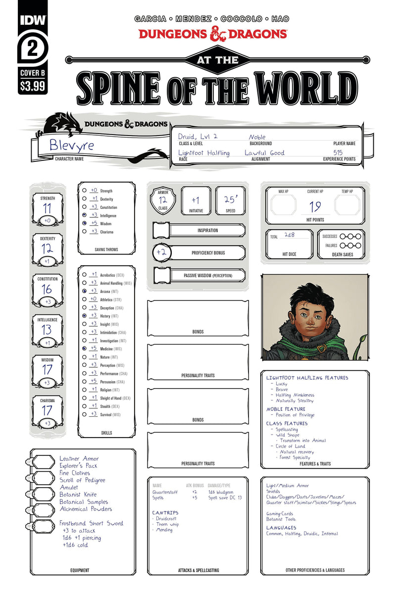 Dungeons & Dragons At Spine of World