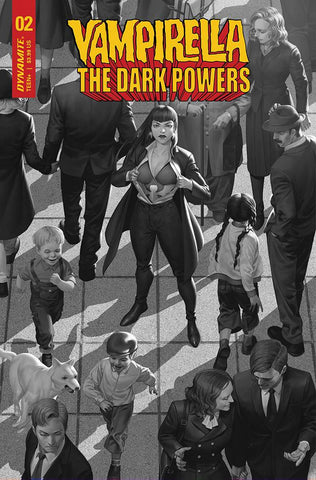 Vampirella Dark Powers #2 30 Copy Yoon B&W Incv