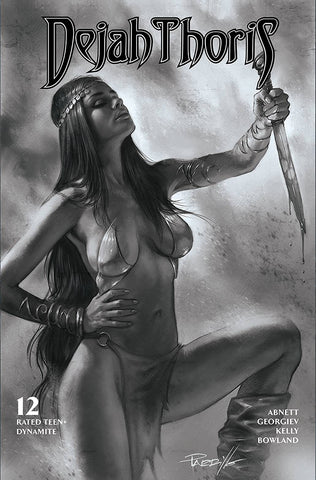 Dejah Thoris (2019) #12 10 Copy Parrillo B&W Incv
