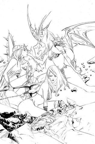 Sonjaversal #2 50 Copy Lee B&W Virgin Incv