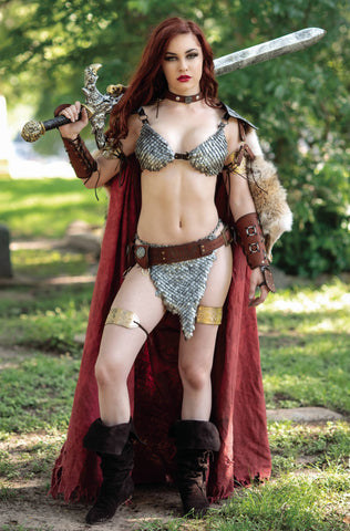Red Sonja The Superpowers #3 25 Copy Cosplay Virgin Incv
