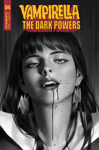 Vampirella Dark Powers #4 30 Copy Yoon B&W Incv