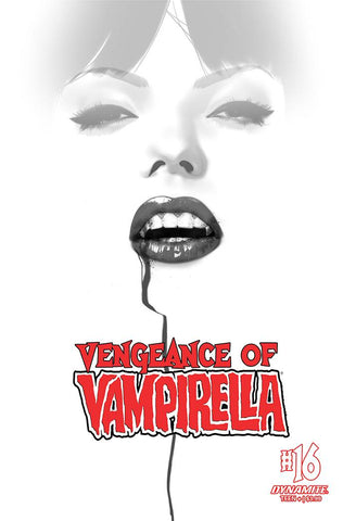 Vengeance of Vampirella #16 30 Copy Oliver B&W Incv