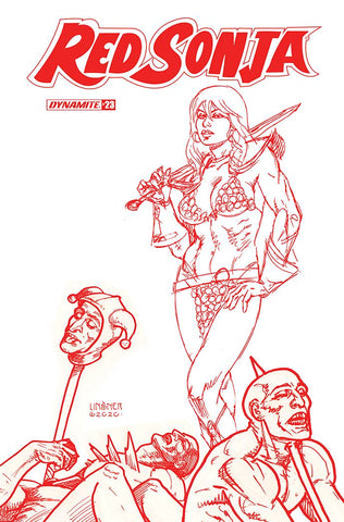 Red Sonja #23 25 Copy Linsner Tint Foc Incv