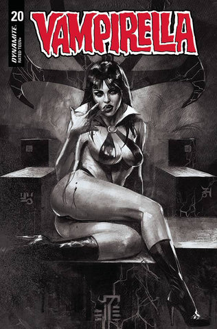 Vampirella #20 40 Copy Mastrazzo B&W Incv