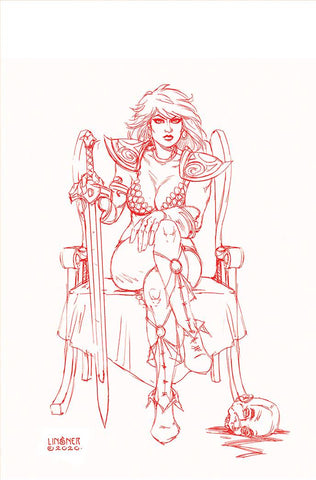 Red Sonja #24 30 Copy Linsner Tint Virgin Foc Incv