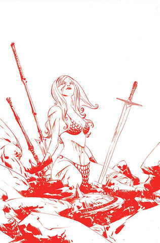 Red Sonja #24 35 Copy Lee Tint Virgin Foc Incv