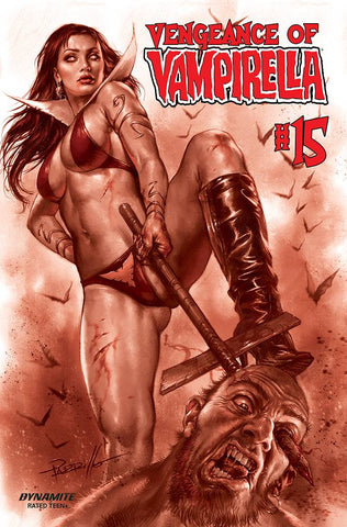 Vengeance of Vampirella #15 30 Copy Parrillo Tint Foc Incv