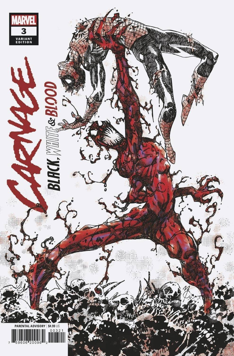 Carnage Black White And Blood