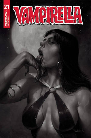 Vampirella #21 10 Copy Parrillo B&W Incv