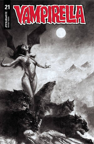 Vampirella #21 40 Copy Mastrazzo B&W Incv