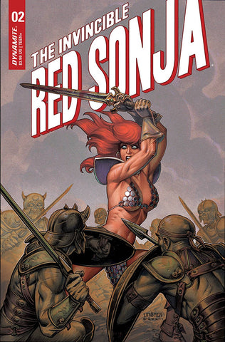 Invincible Red Sonja #2 Cvr B Linsner