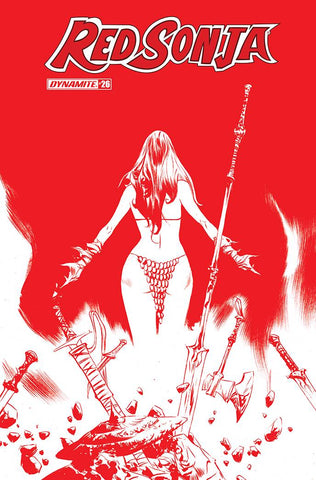 Red Sonja #26 21 Copy Lee Tint Foc Incv