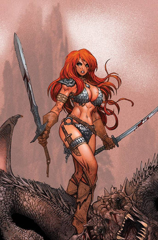 Invincible Red Sonja #1 21 Copy Moritat Virgin Foc Incv