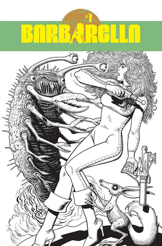 Barbarella #1 Cvr K 40 Copy Incv Bolland Line Art
