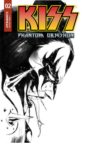Kiss Phantom Obsession #2 Cvr F 10 Copy Incv Lee B&W