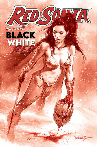 Red Sonja Black White Red #3 Cvr E 10 Copy Incv Parrillo Tin