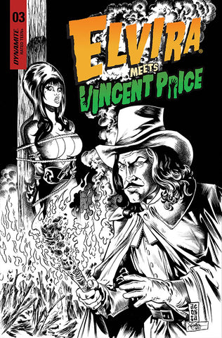 Elvira Meets Vincent Price #3 Cvr G 25 Copy Incv Acosta Line
