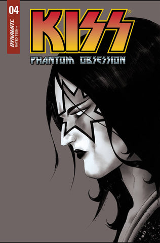 Kiss Phantom Obsession #4 Cvr F 10 Copy Incv Lee B&W Line Ar