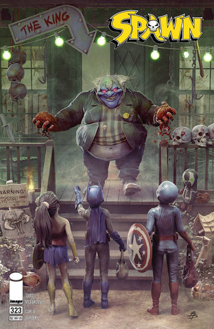 Spawn #323 Cvr C Barends Clown