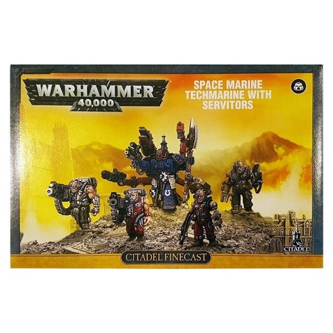 Techmarine with Servitors