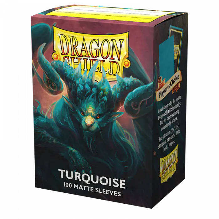 Dragon Shield 100ct Box Deck Protector Turquoise