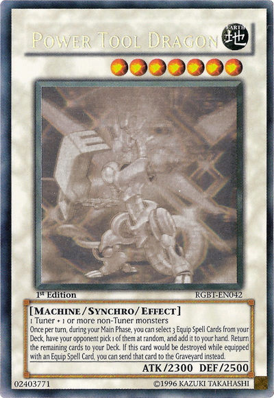 Power Tool Dragon [RGBT-EN042] Ghost Rare