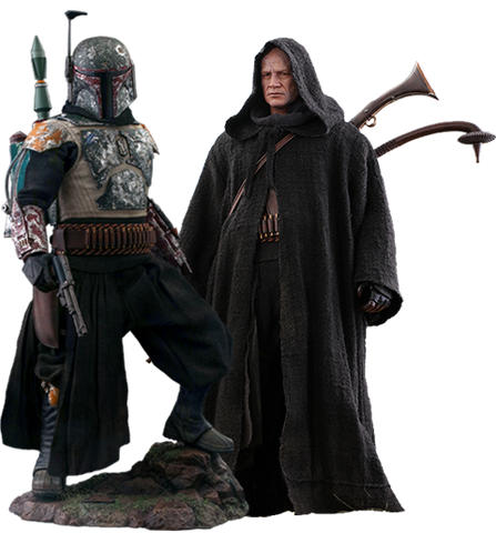 Boba Fett (Deluxe Version) Sixth Scale Collectible Figure Set - Star Wars: The Mandalorian (Hot Toys)